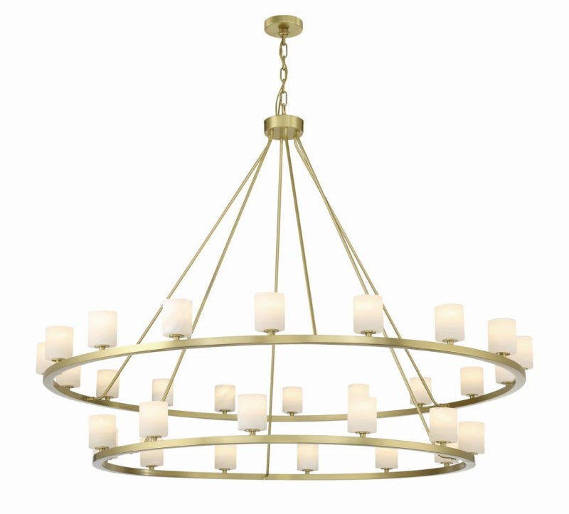 Argona 30 Light Alabaster Chandelier-chandelier for bedroom,chandelier for dining room,chandelier for stairways,chandelier for foyer,chandelier for bathrooms,chandelier for living room-Brass-Blushlighting