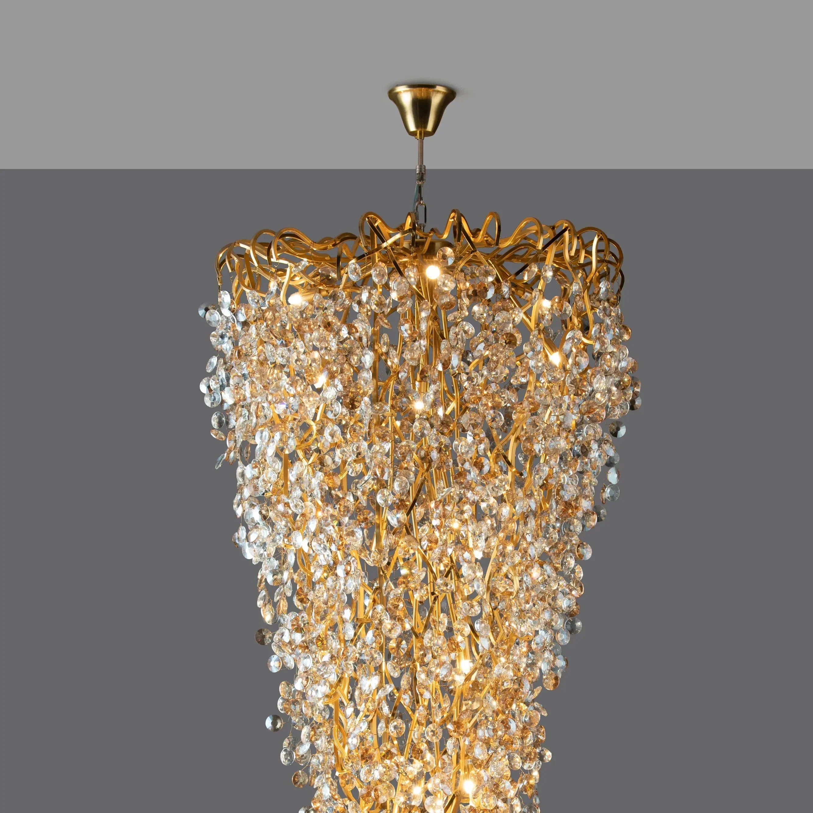 New Modern Light Luxury Branch Crystal Chandelier for Dining /Living Room-Chandeliers-Blushlighting