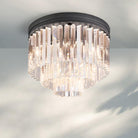 1920s Odaon Flushmount 20‘’-Flushmount 20''-Matte Black-