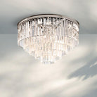 1920s Odaon Flushmount 20‘’-Flushmount 32''-Polished Nickel-