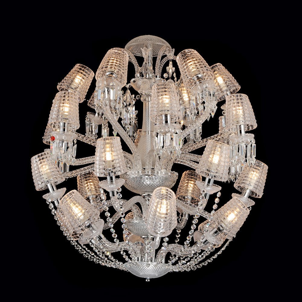 24 Lights Ball Shape Crystal Lighting - Blushlighting