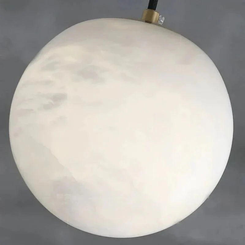 Alabaster Spherical Pendant Light - Blushlighting