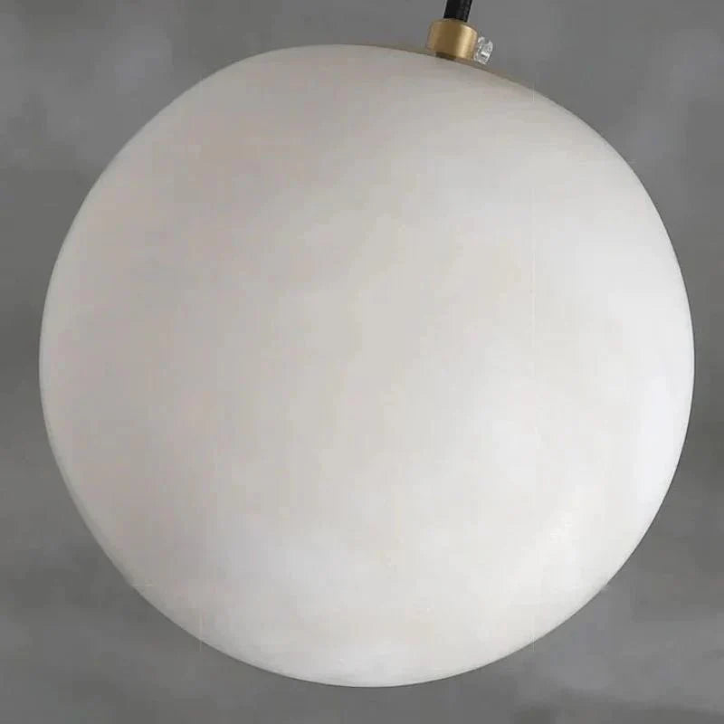 Alabaster Spherical Pendant Light - Blushlighting