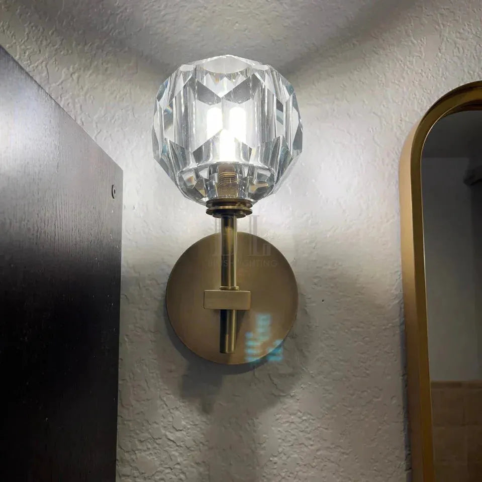 Bouble de Crystal Wall Sconce-