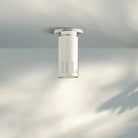 Champeau Flushmount Spotlight 7″H-Polished Nickel-