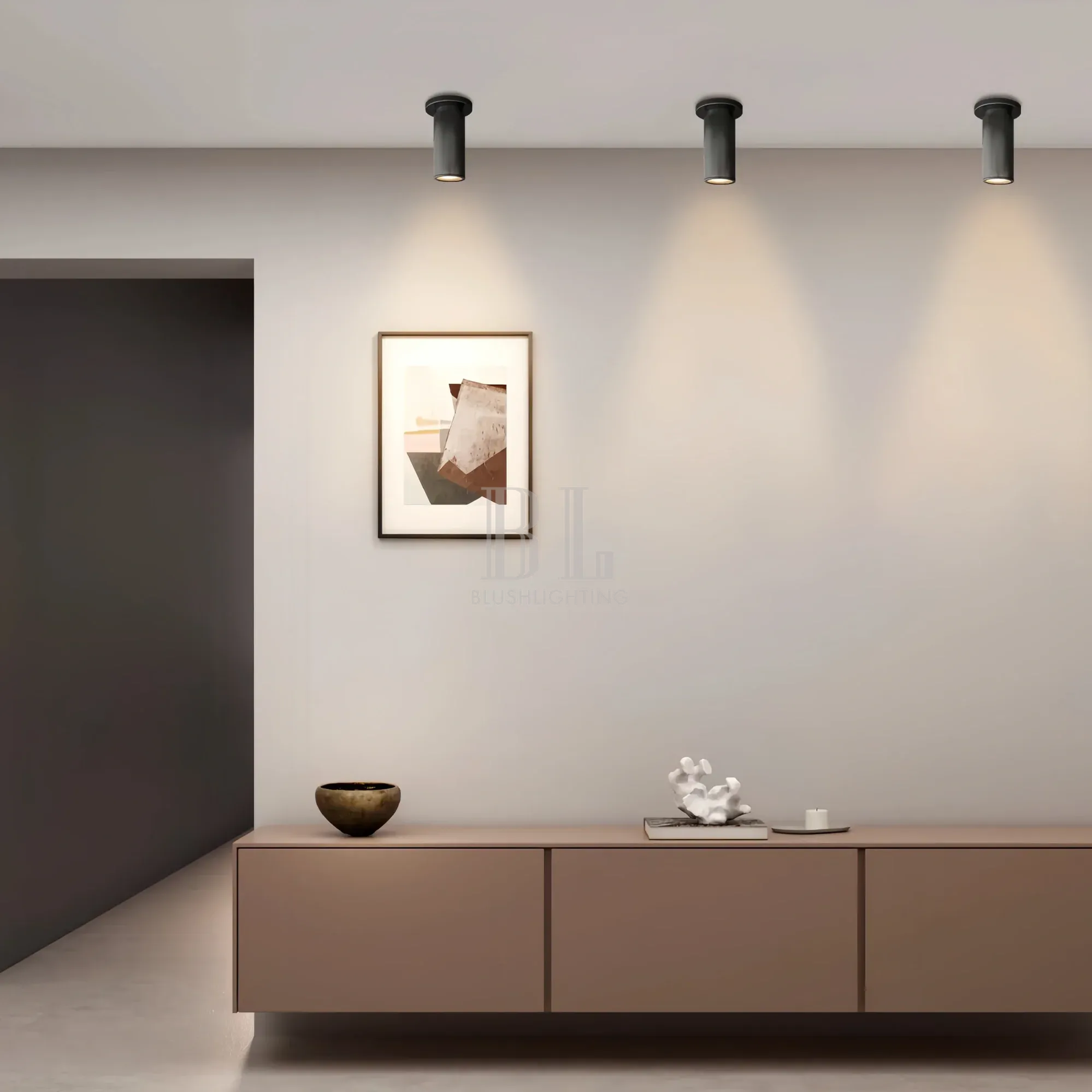 Champeau Flushmount Spotlight 7″H-