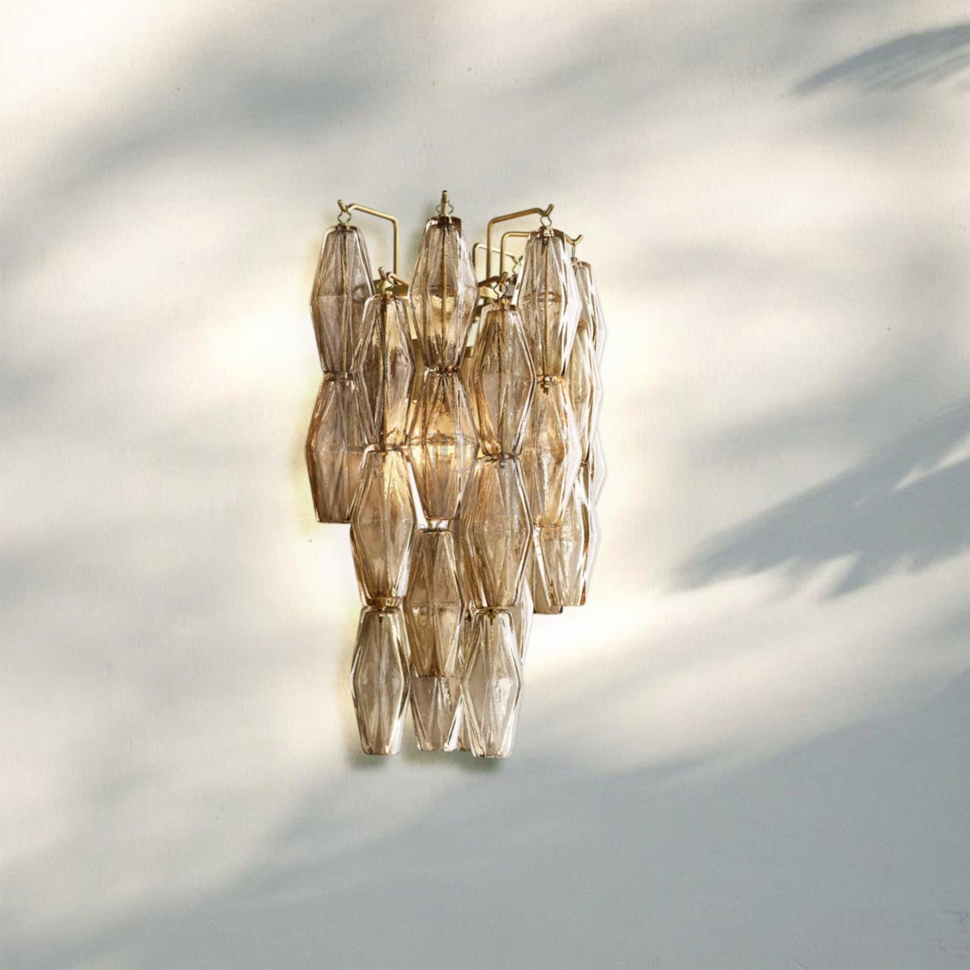 Chiare Glass Wall Sconce 19'' 30''-