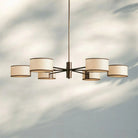 Daphne Round Chandelier 48''60''-Lighting-48"-ECRU-Blushlighting