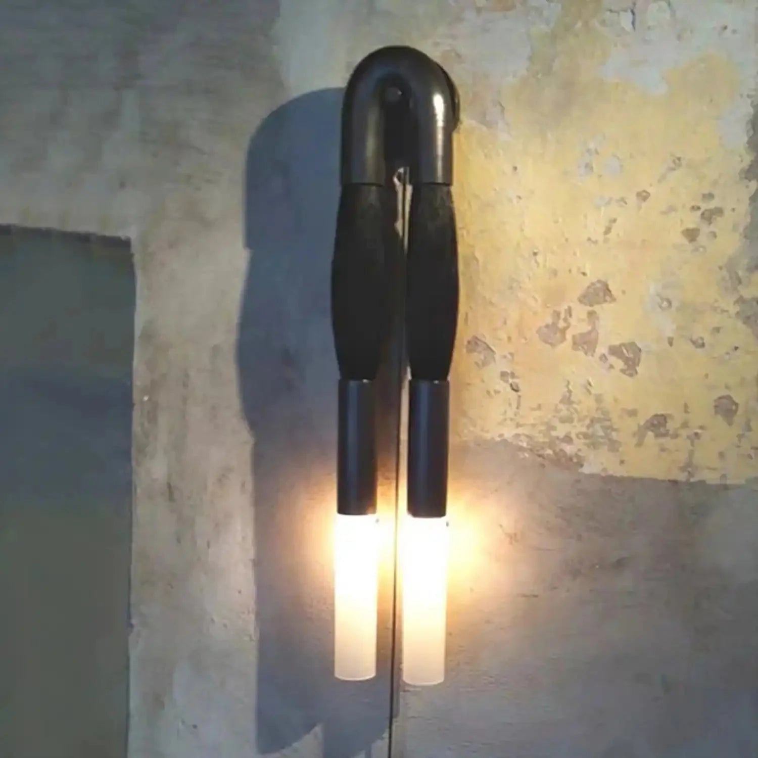 Double Head Antonia Horsehair Sconce - Blushlighting