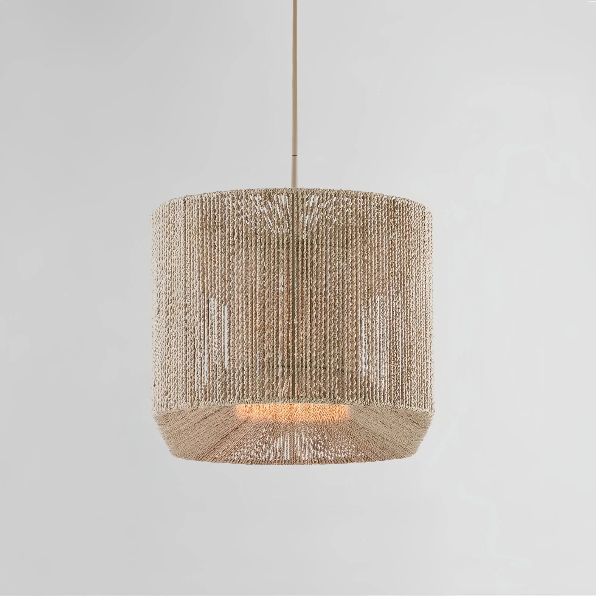 Farrington Abaca Linear Chandelier 42" - Blushlighting