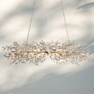 Fiore Linear Chandelier 43" 51" 68"W-Gold-68"-