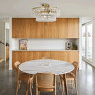 Ghiacio Modern Glass Flushmount-