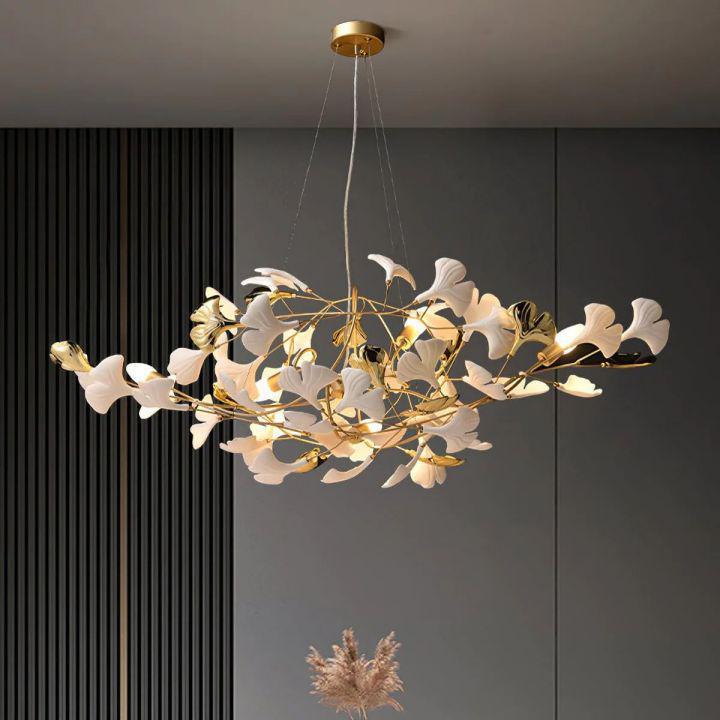 Ginkgo Luxury Chandelier Style D-chandeliers for dining room,chandeliers for stairways,chandeliers for foyer,chandeliers for bedrooms,chandeliers for kitchen,chandeliers for living room-Blushlighting