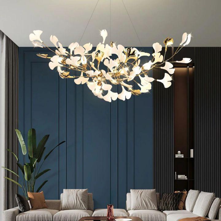 Ginkgo Luxury Chandelier Style D-chandeliers for dining room,chandeliers for stairways,chandeliers for foyer,chandeliers for bedrooms,chandeliers for kitchen,chandeliers for living room-Blushlighting