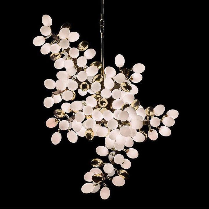 Luxury Escamoles Vertical Grape Chandelier-Blushlighting