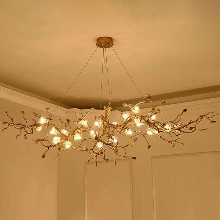 Luxury Flower Tree Branch Chandelier-chandeliers for dining room,chandeliers for stairways,chandeliers for foyer,chandeliers for bedrooms,chandeliers for kitchen,chandeliers for living room-Blushlighting