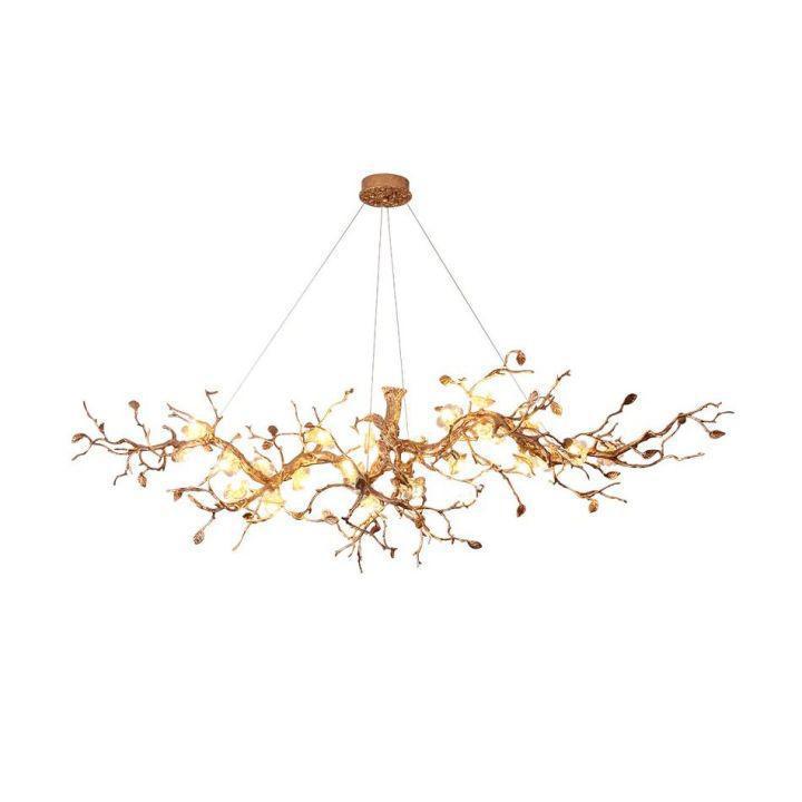 Luxury Flower Tree Branch Chandelier-chandeliers for dining room,chandeliers for stairways,chandeliers for foyer,chandeliers for bedrooms,chandeliers for kitchen,chandeliers for living room-L 39.4″(100cm) x W 25.6″(65cm) x H 22.8″(58cm)-Blushlighting