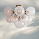 Mandoza Flushmount-Lighting-Brass-Blushlighting