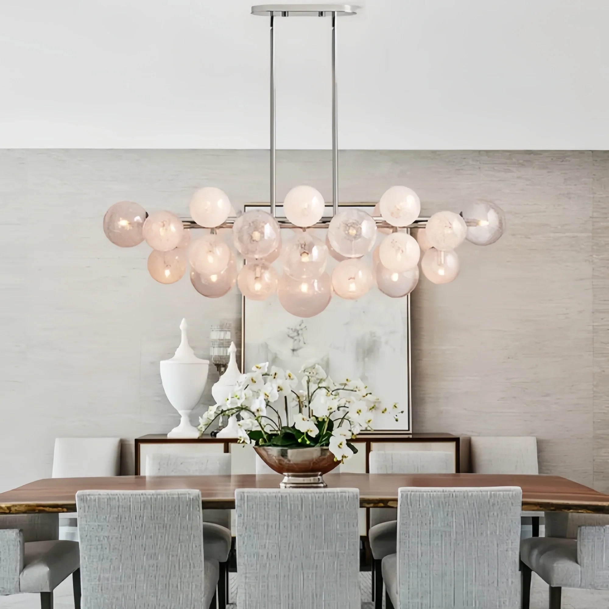 Mandoza Linear Chandelier-Lighting-Blushlighting