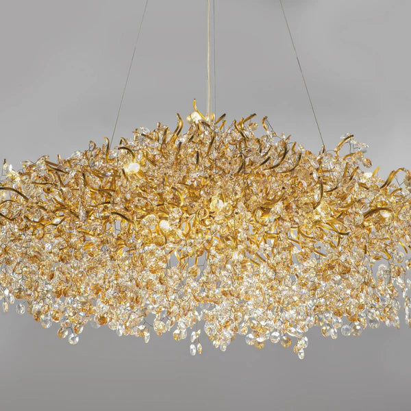 New Modern Light Luxury Branch Crystal Chandelier for Dining /Living Room-Chandeliers-Blushlighting