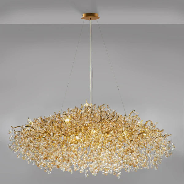 New Modern Light Luxury Branch Crystal Chandelier for Dining /Living Room-Chandeliers-Blushlighting