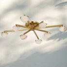 Pedrea Alabaster Wearstler Large Staggered Arm Flush Mount - Blushlighting