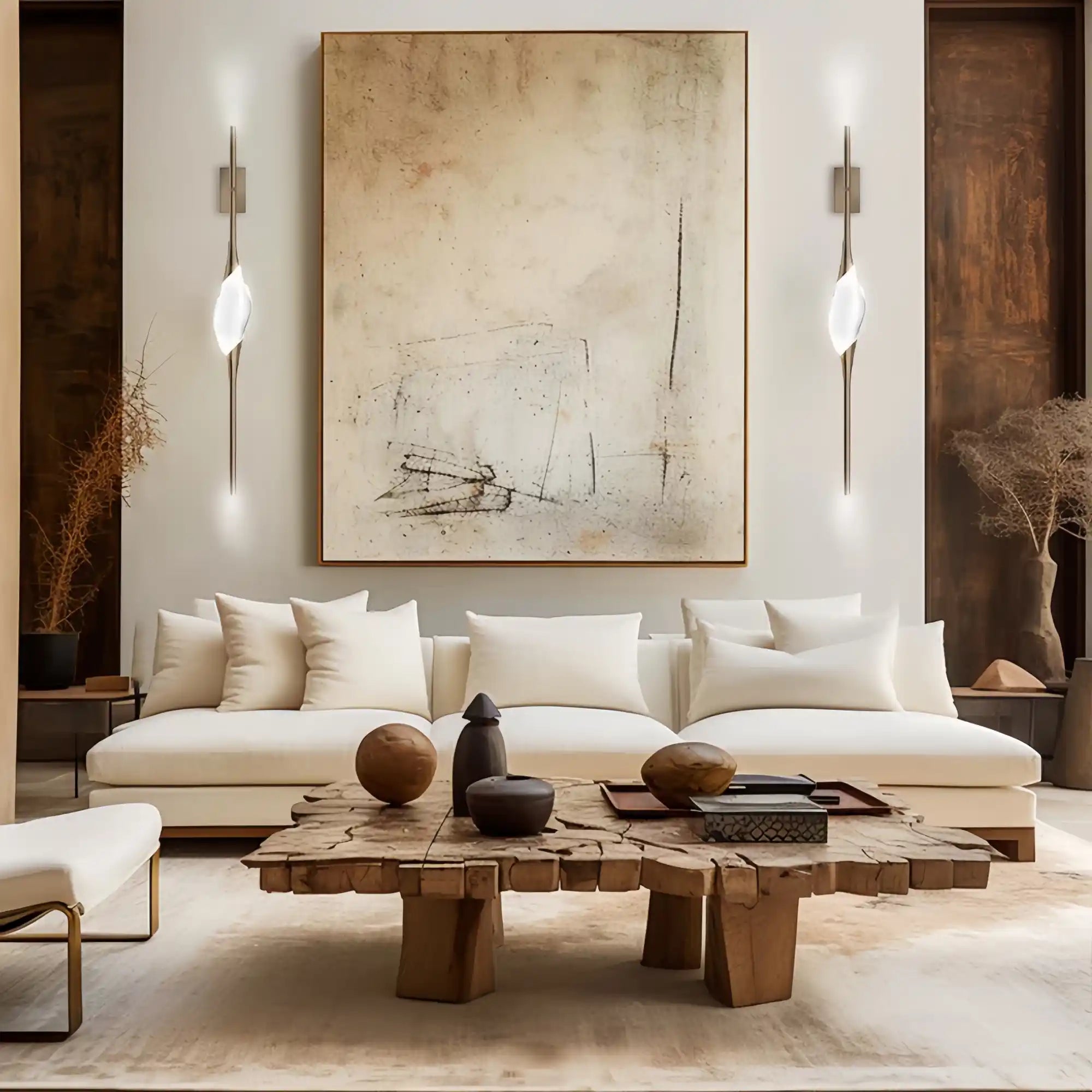 PEZZO SINGLE CRYSTAL WALL SCONCE-