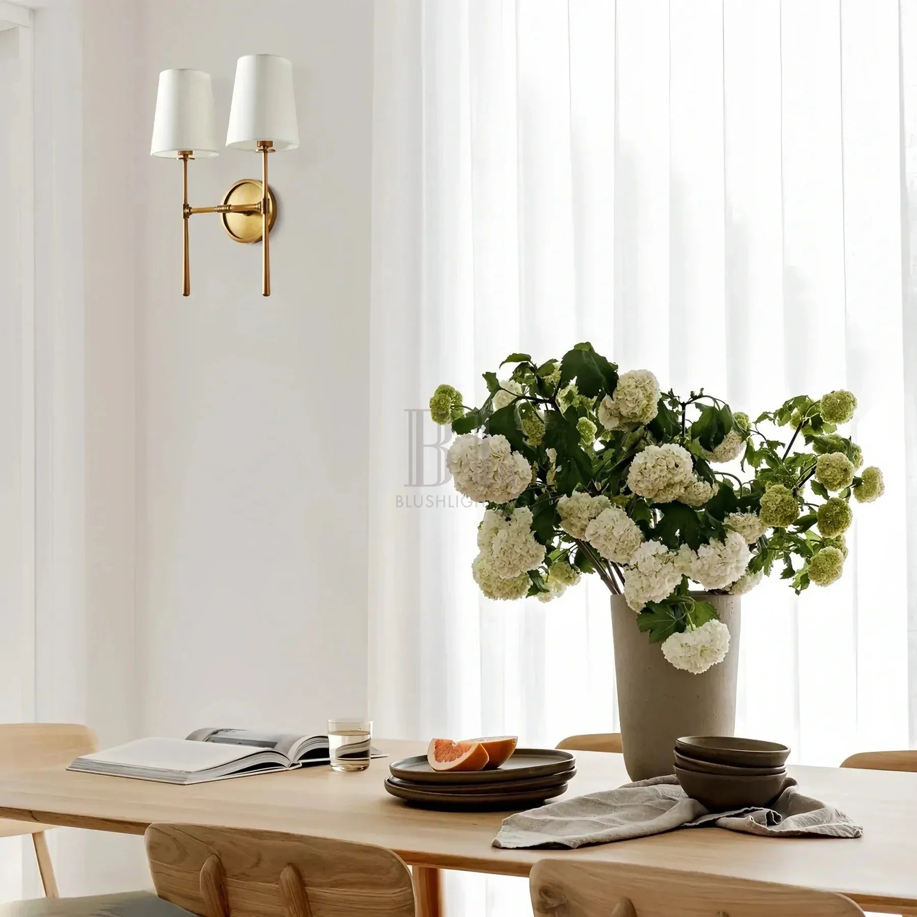 Rhodas 2-Light Wall Sconce-