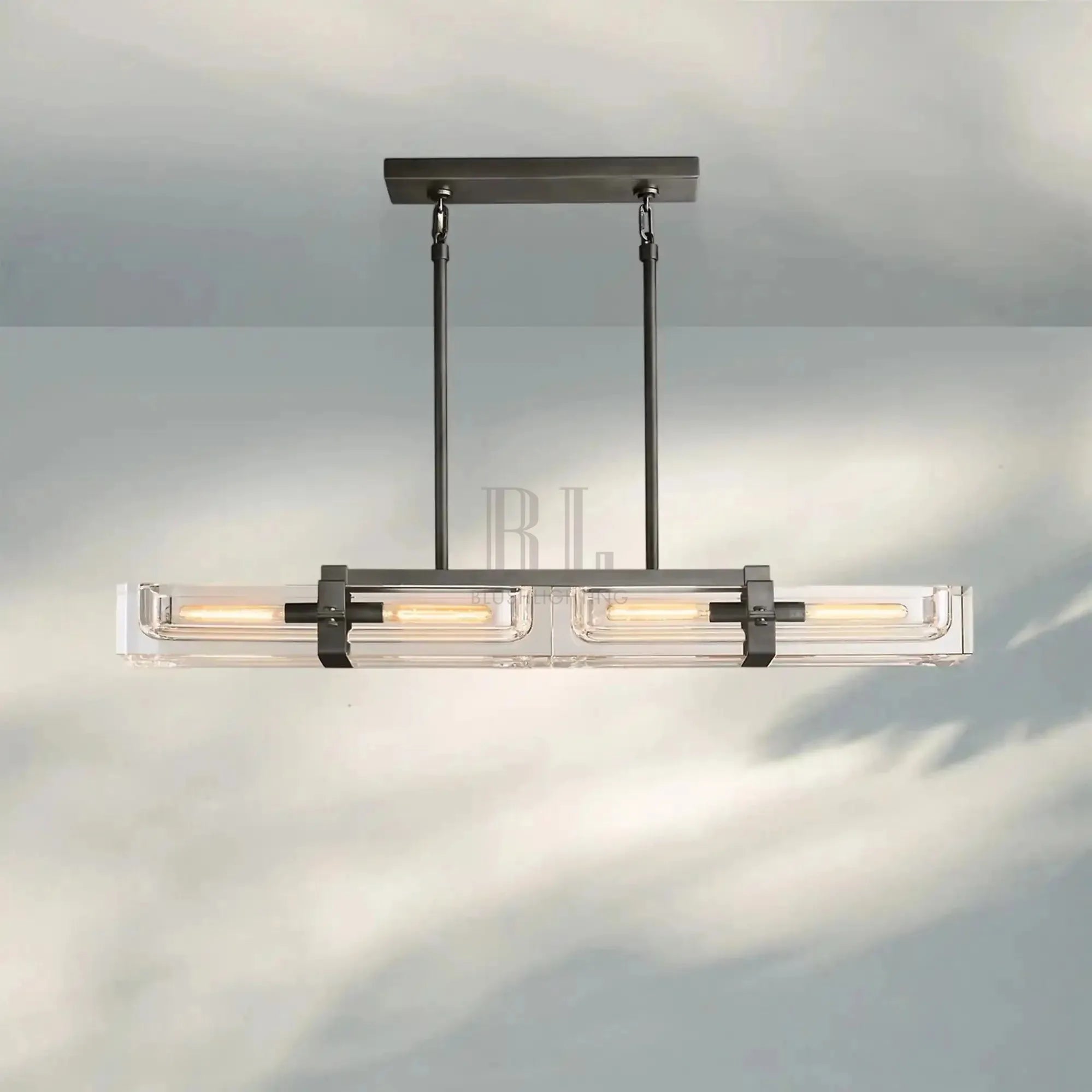 Saviler Linear Chandelier 24" 48" 72" - Blushlighting