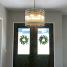 Sun Marco Crystal Round Chandelier-