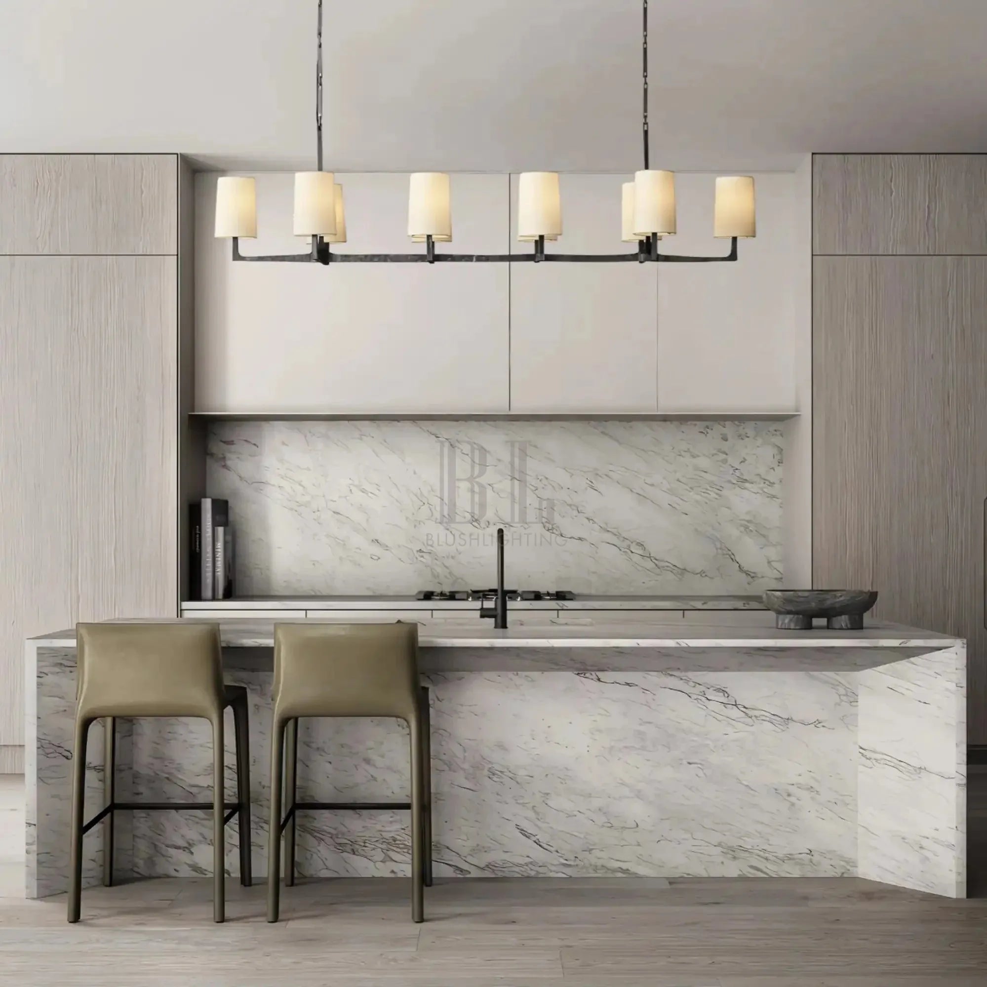 Wrighy Linear Chandelier 54'' 72'' - Blushlighting